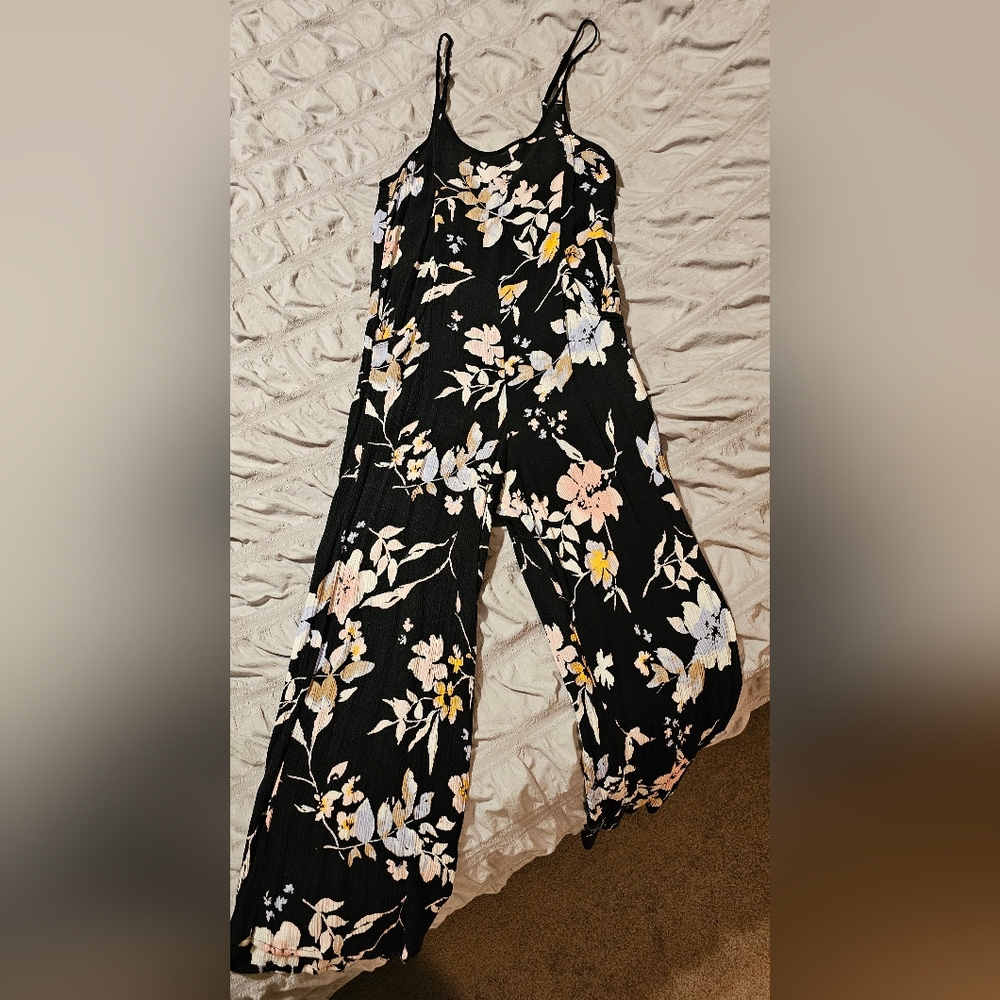 Sheer Pattern Jumpsuit